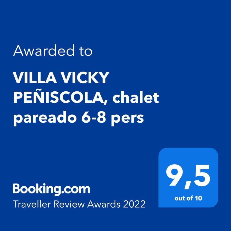 Villa Vicky Peniscola, Chalet Pareado Kültér fotó